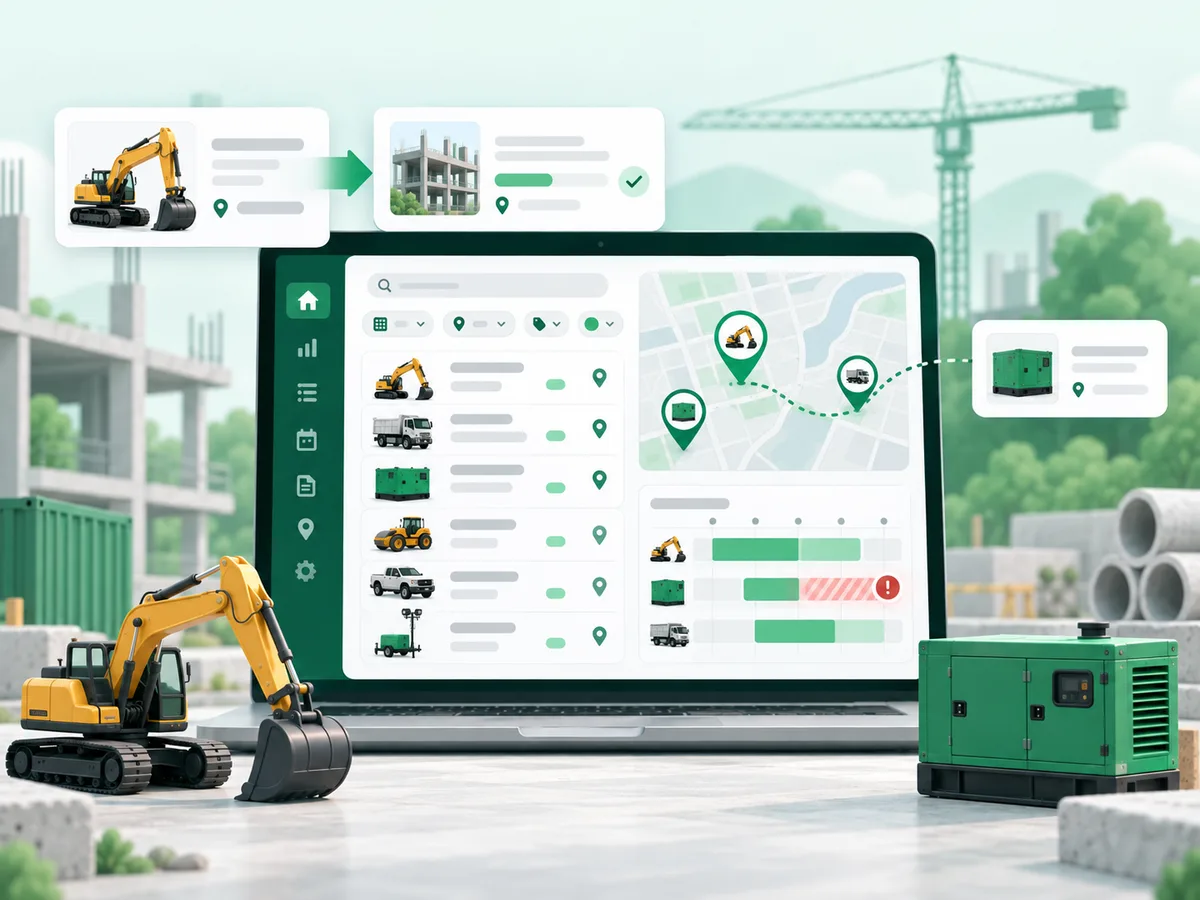 Track vehicles across every project